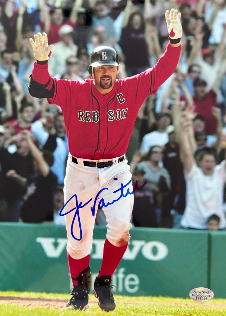 Jason Varitek Signed 8x10 Red Sox Photo - Sure Shot COA